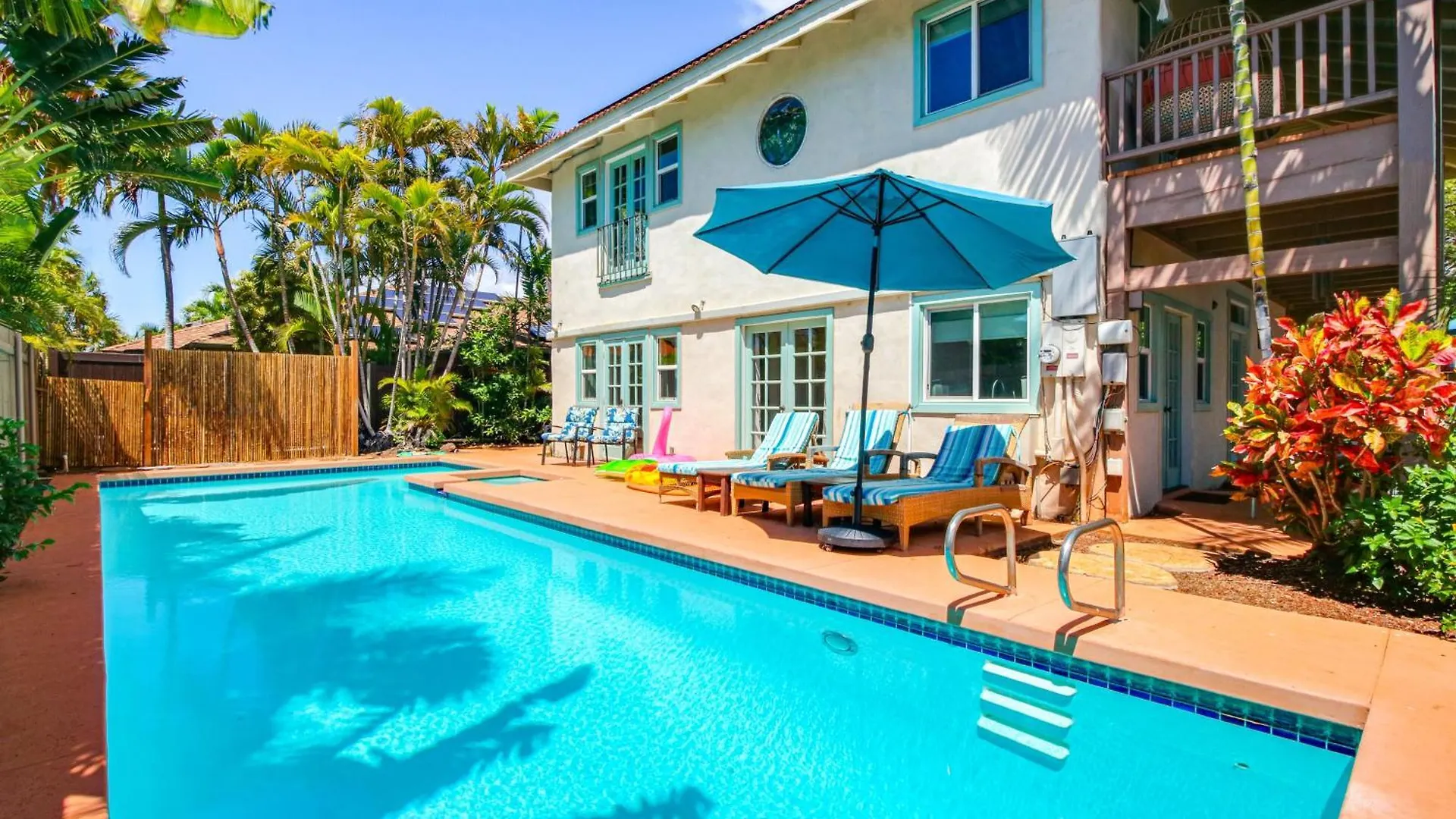 Walk To Baby Beach Home With Private Pool! location